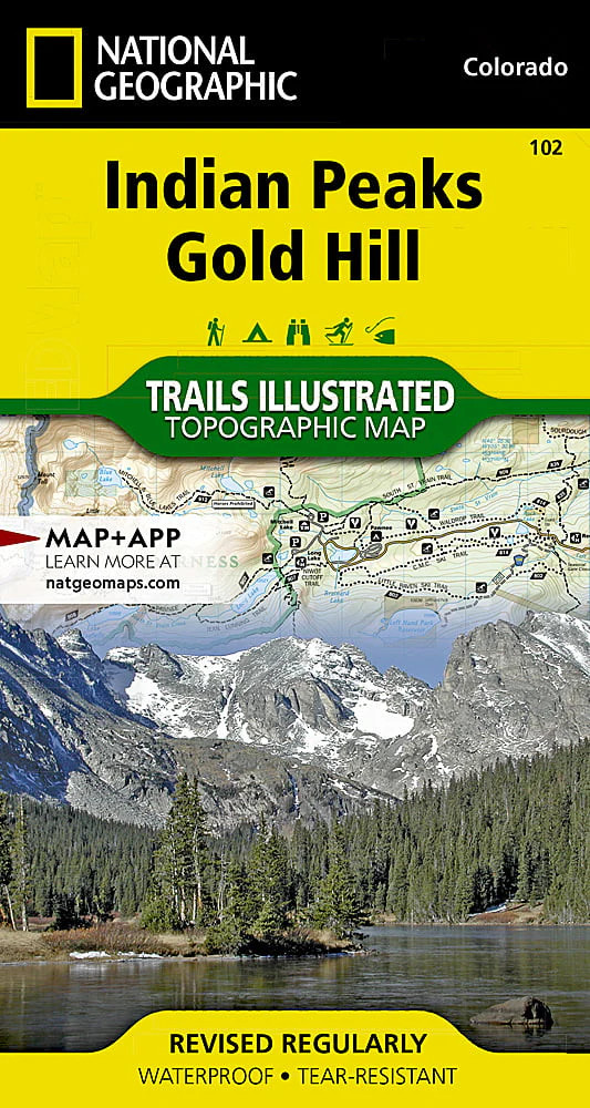 Indian Peaks, Gold Hill: Map #102