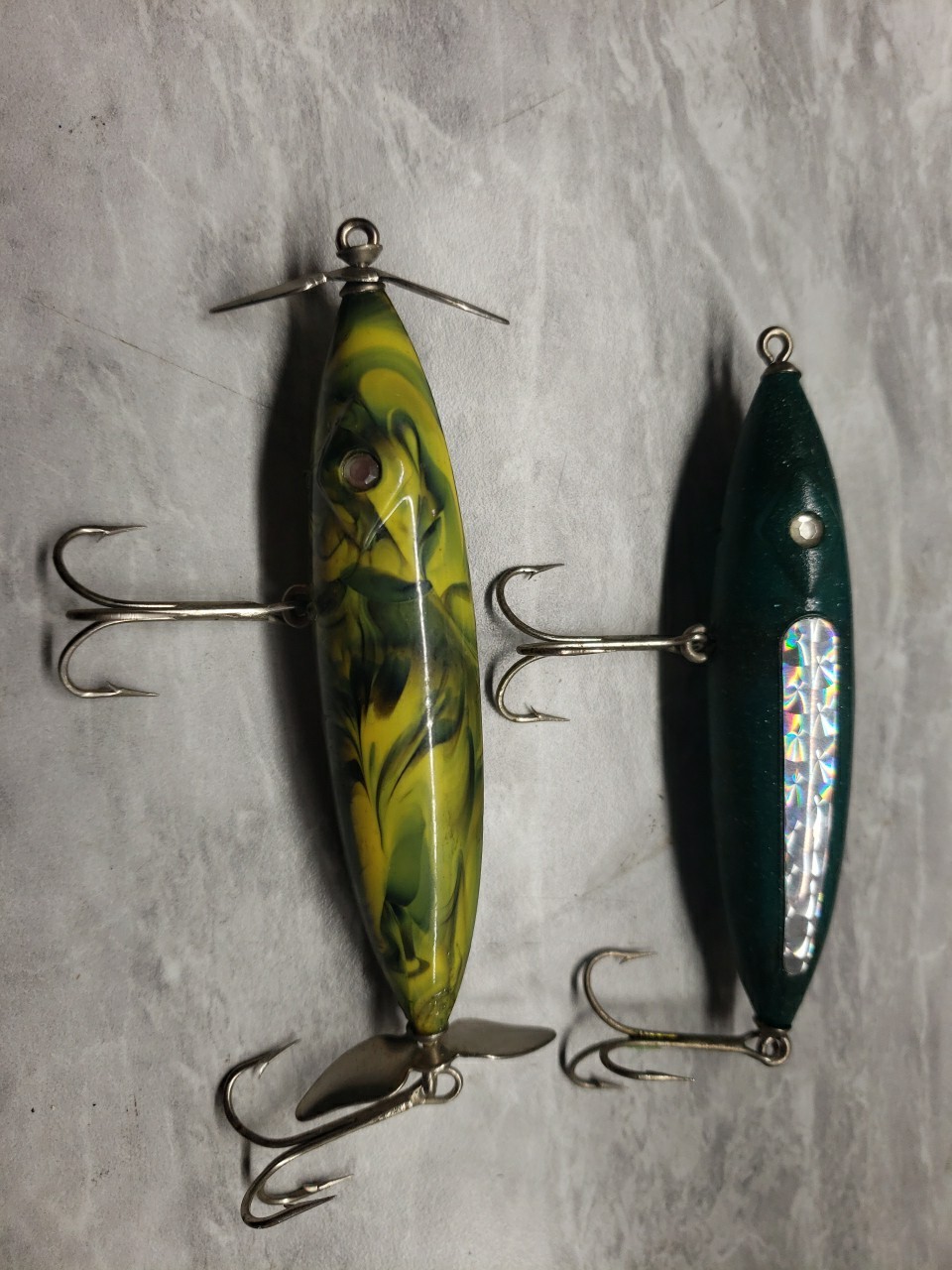 Vtg 3.75” USA Made Jim Strader Classic Diamond Rattler And School Teacher!