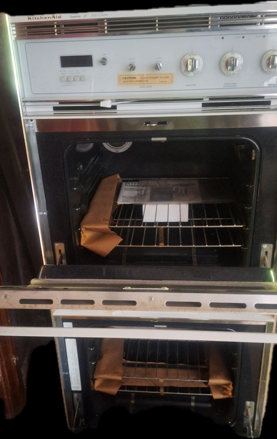 27 "Kitchenaid Double Door Wall Mount Oven