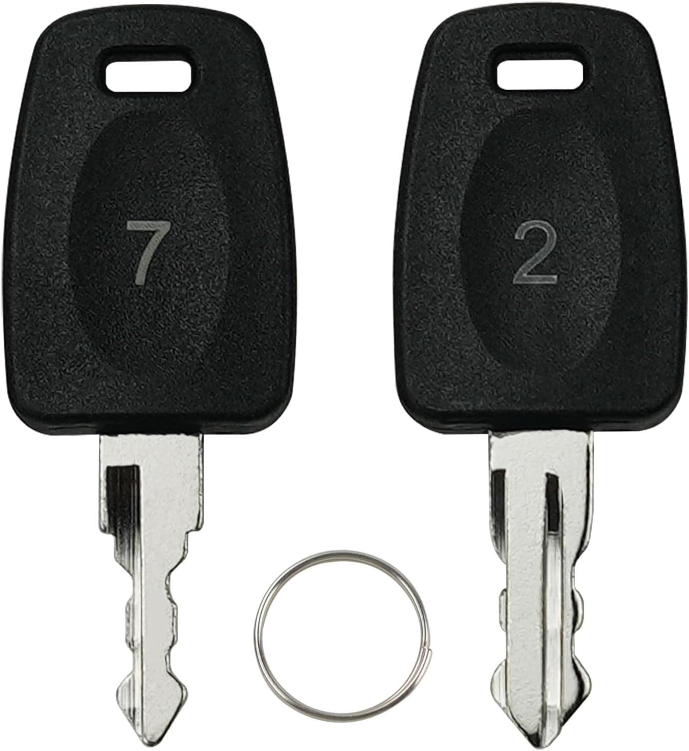 Luggage Keys 002 007 Replacement for Bag Suitcase Luggage Lock