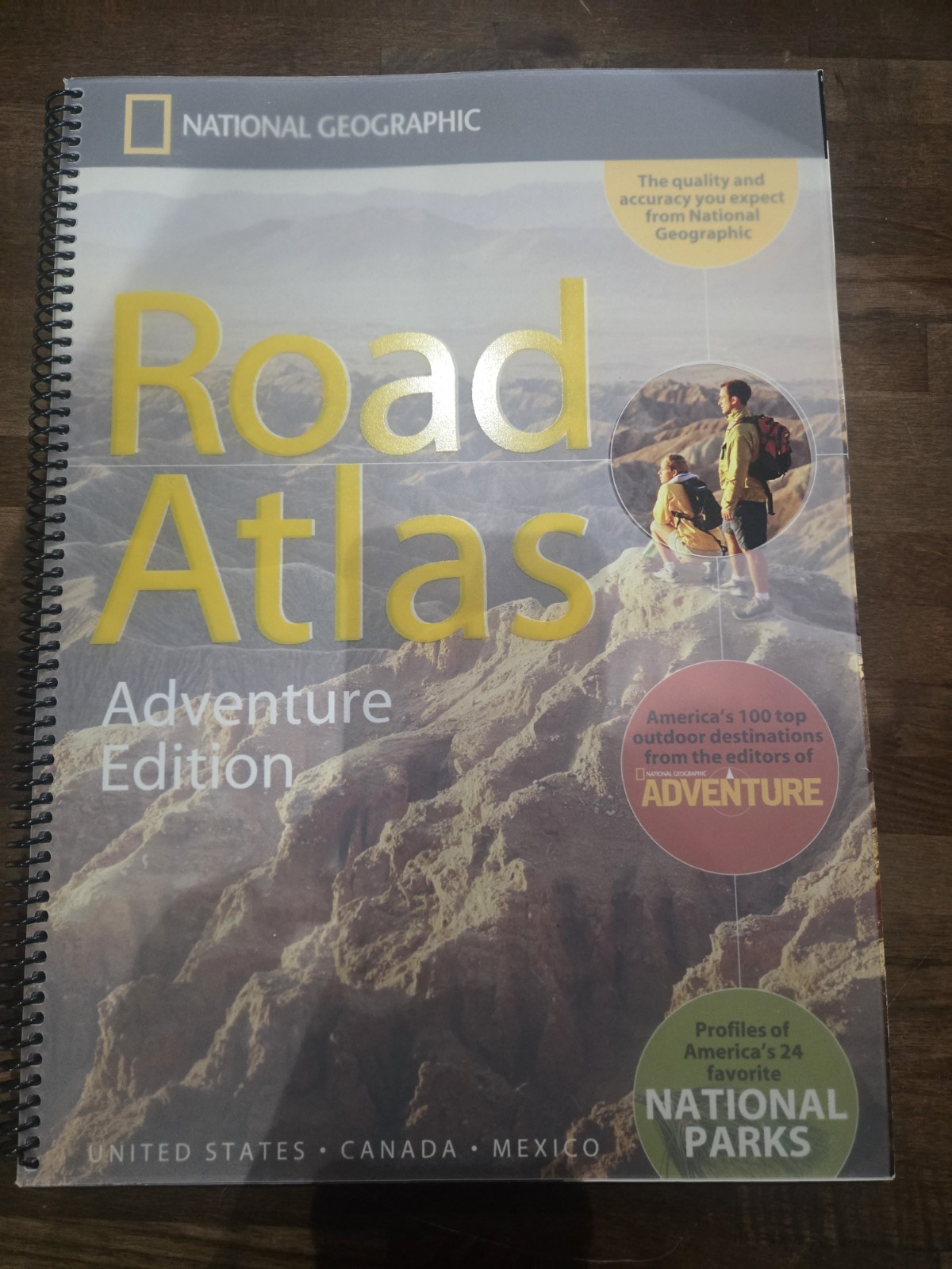 National Geographic Road Atlas - Adventure Edition - Spiral-bound*New