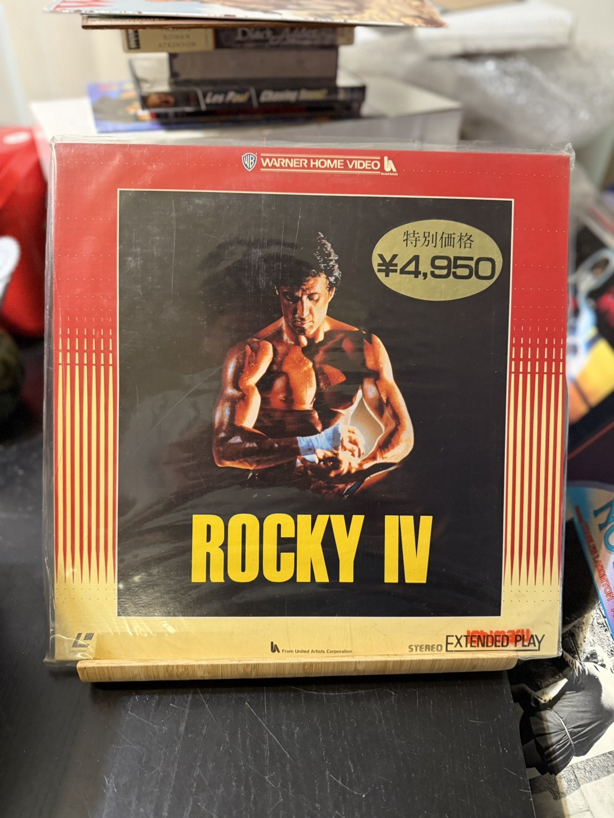 Rocky IV  4 - Laserdisc LD - Sylvester Stallone Dolf Lundgren Action Boxing 80s