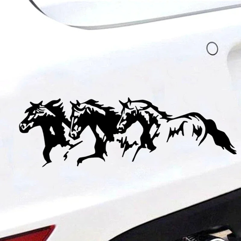 Horse Car Decal Transparent Decal Die Cut Vinyl Decal