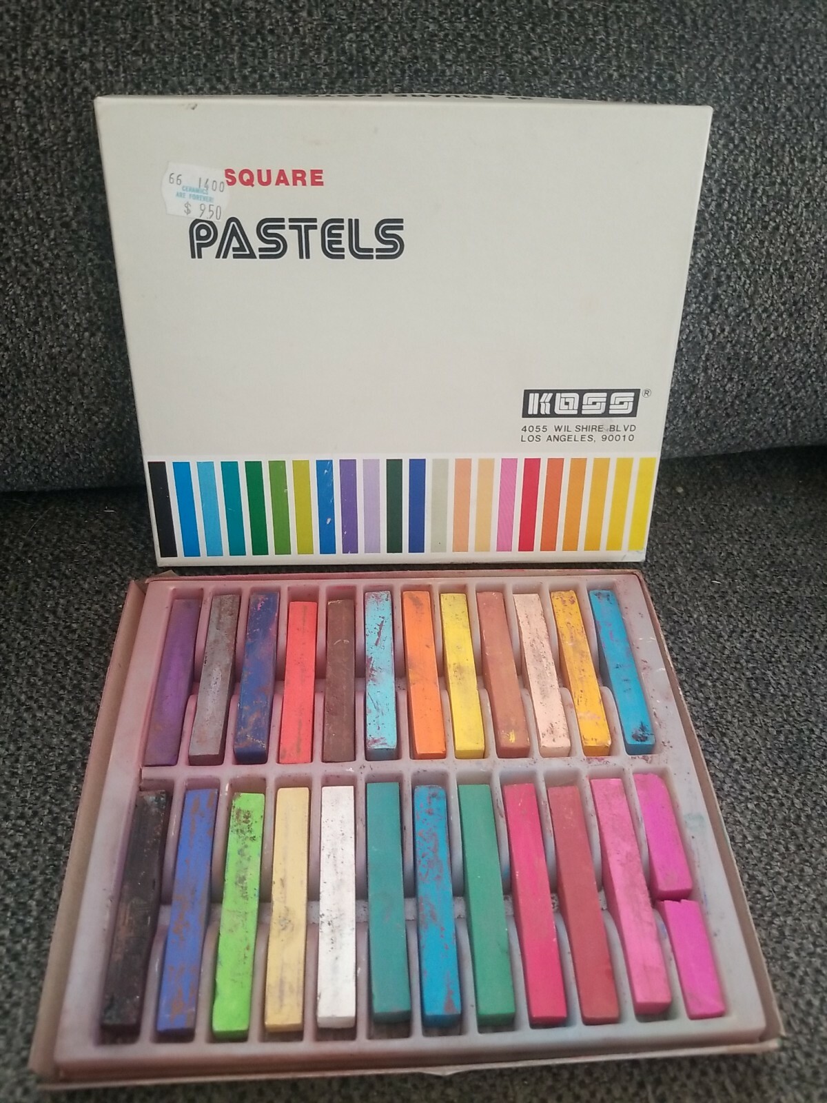 Vintage KOSS 24 SQUARE PASTELS