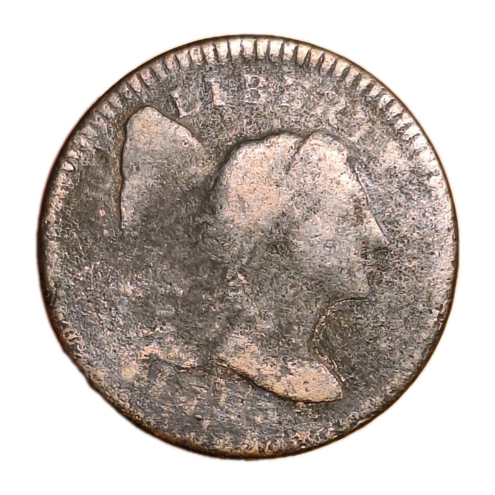 1795 Liberty Cap Large Cent Nice Details Plain Edge Tough Early US Type Genuine 