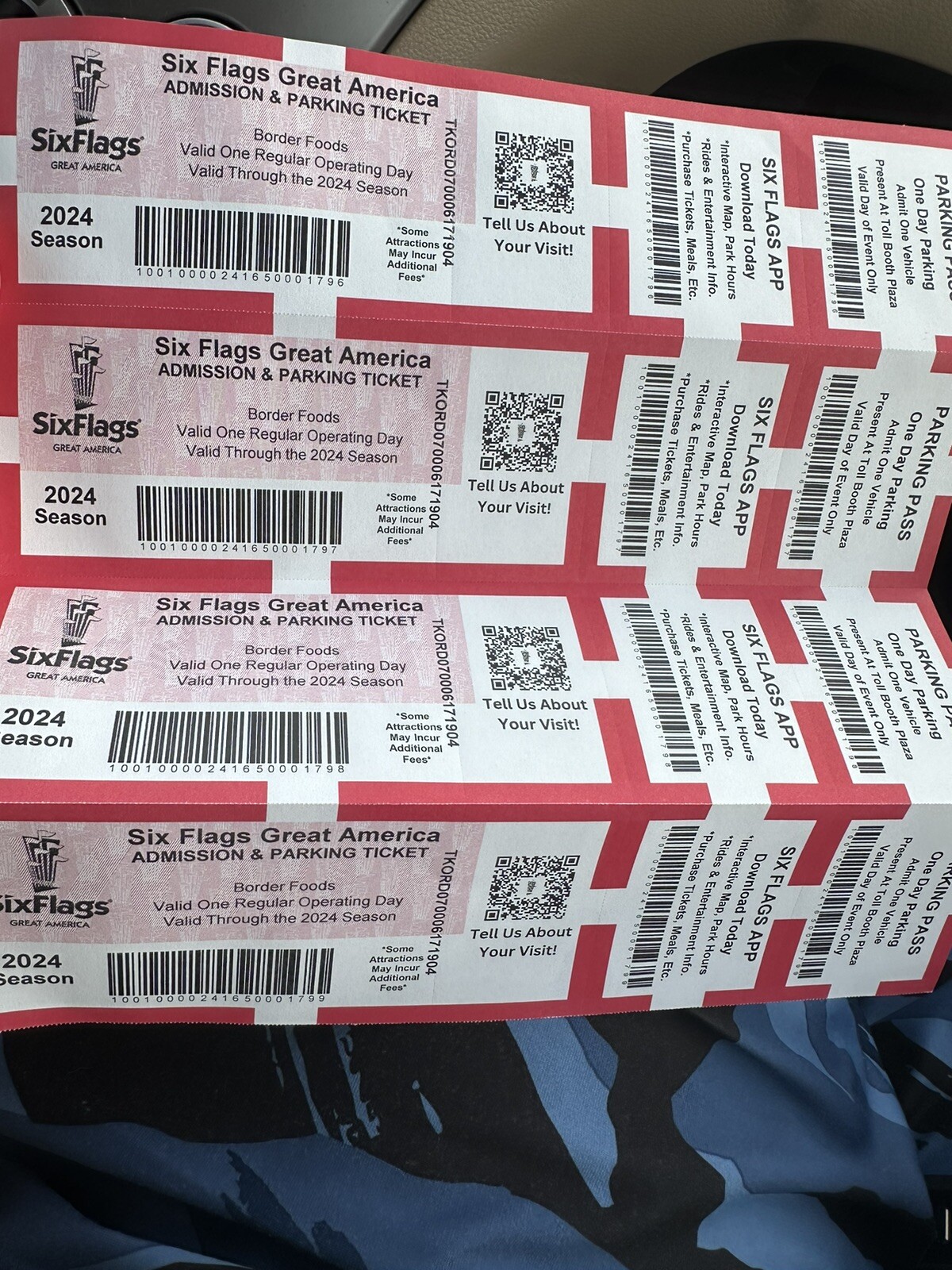 six flags tickets Illinois