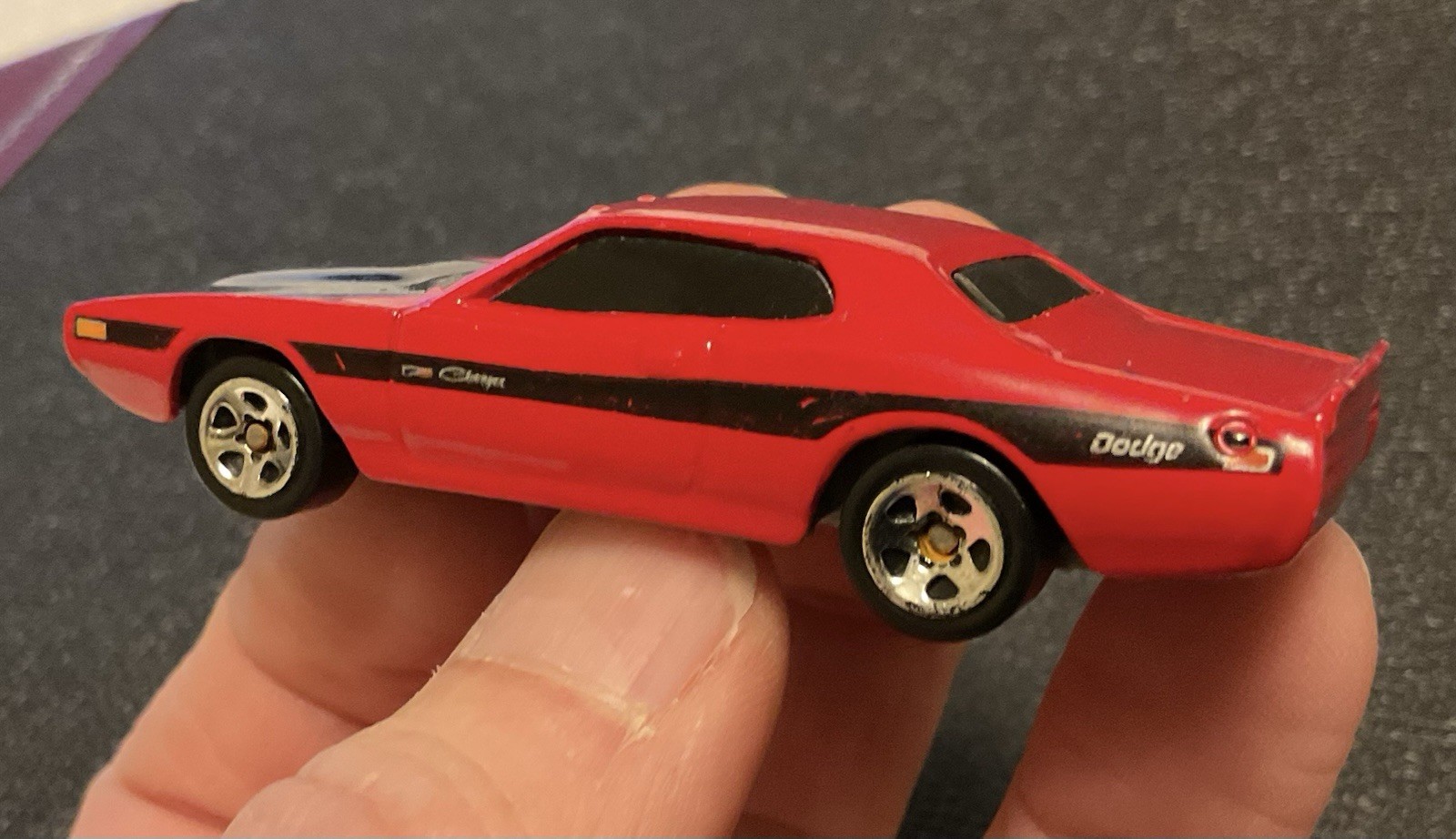 Hot Wheels 74 Dodge Charger Red and Black