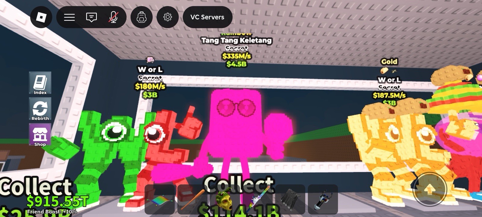 Tang Tang Keletang Rainbow  $335M/s 