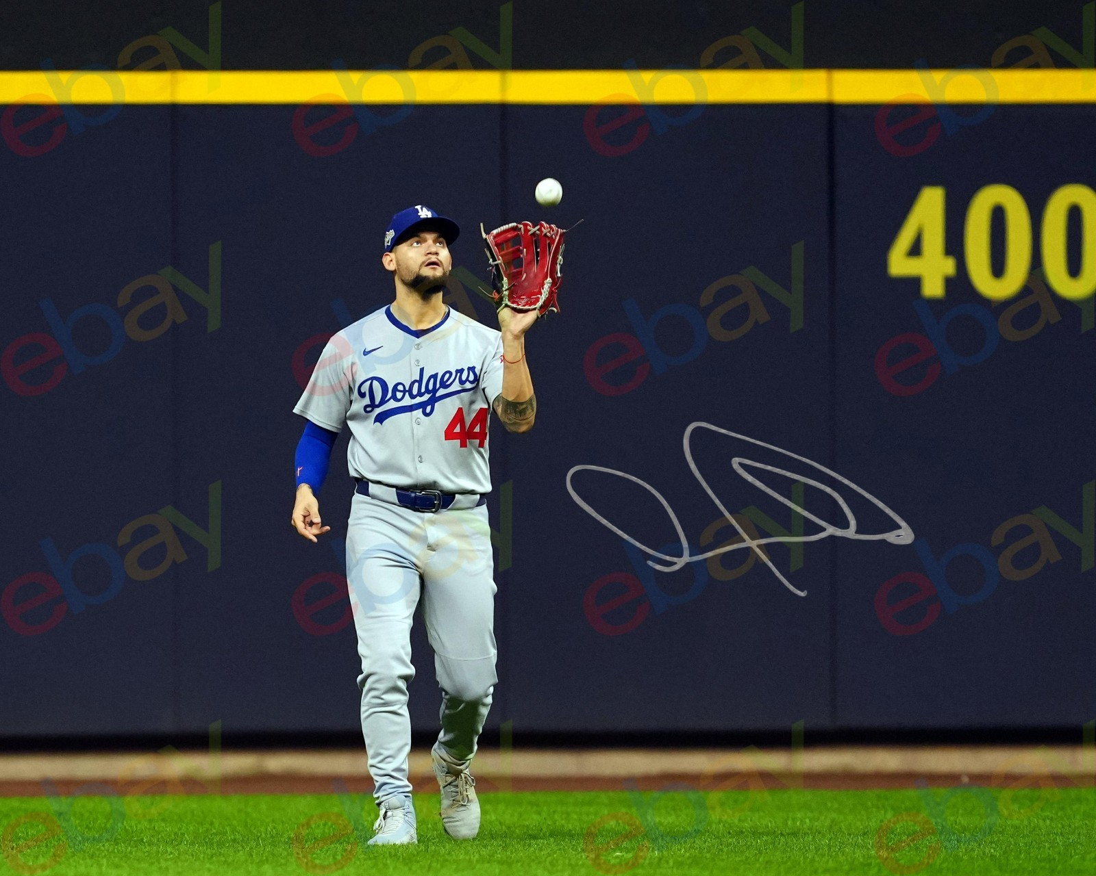 Andy Pages - REPRINT auto signed 8x10 Photo Los Angeles Dodgers