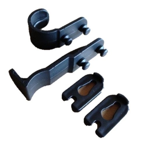 Plastic Latch Set for Standard Mailbox Repair Black 