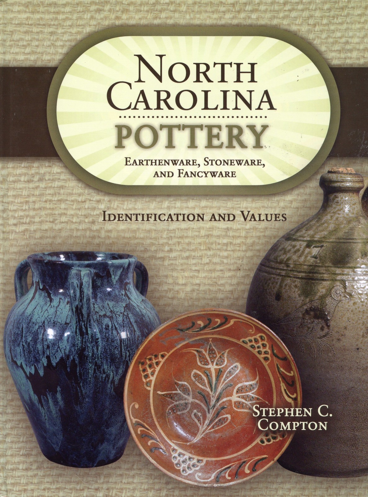 Antique North Carolina Pottery Earthenware Stoneware ID + Values /  Book
