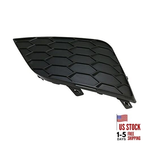  Front Driver Side Bumper Fog Light Lamp Cover Fog Light Lamp Trim Grille Left