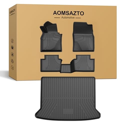 Floor Mats & Cargo Mats Set Fit for Mazda CX-30 2020-2025 All Weather Floor