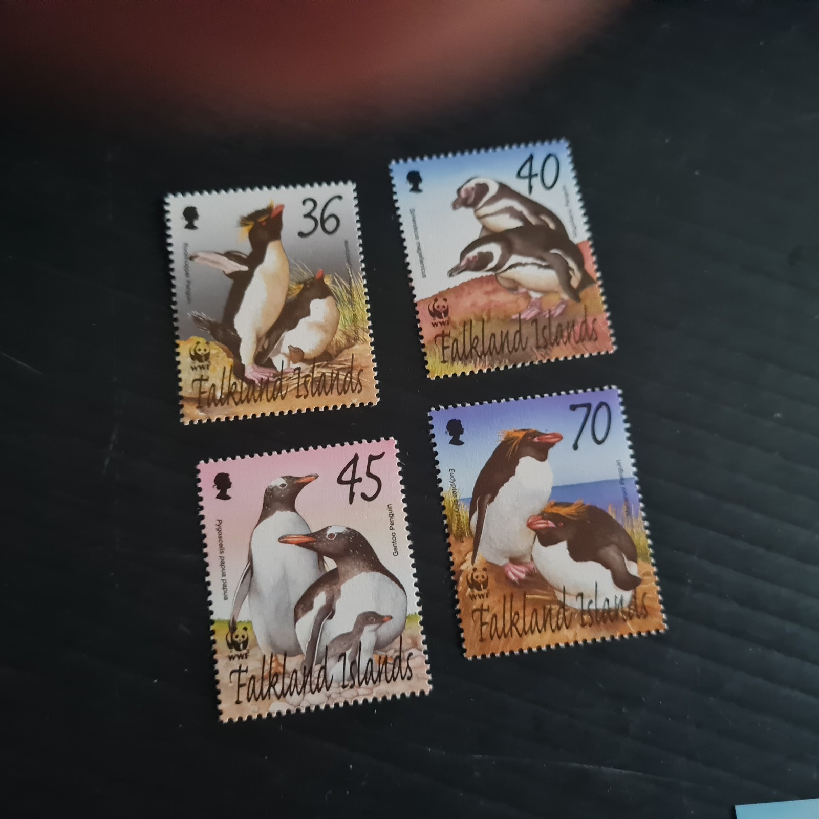 FALKLAND ISLANDS 2002 SG 937-940 PENGUINS MNH