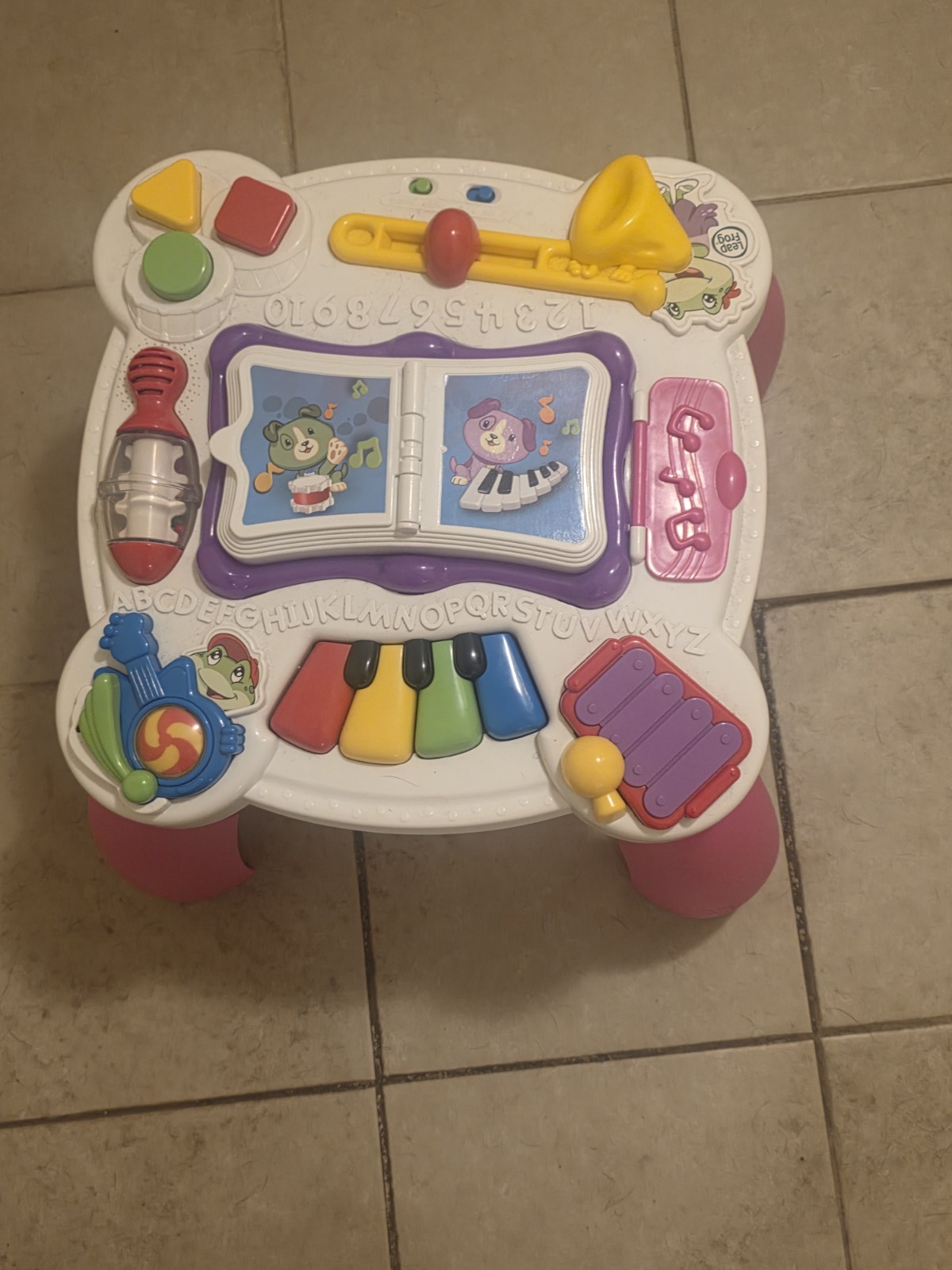 LeapFrog Musical Activity Center Table with Interactive Features