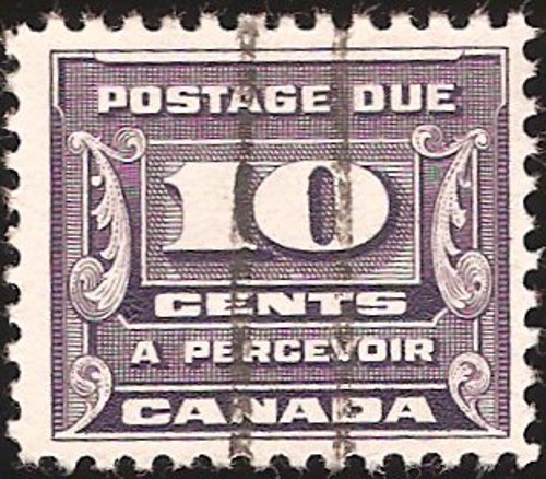 Canada #J11-J14 set Used