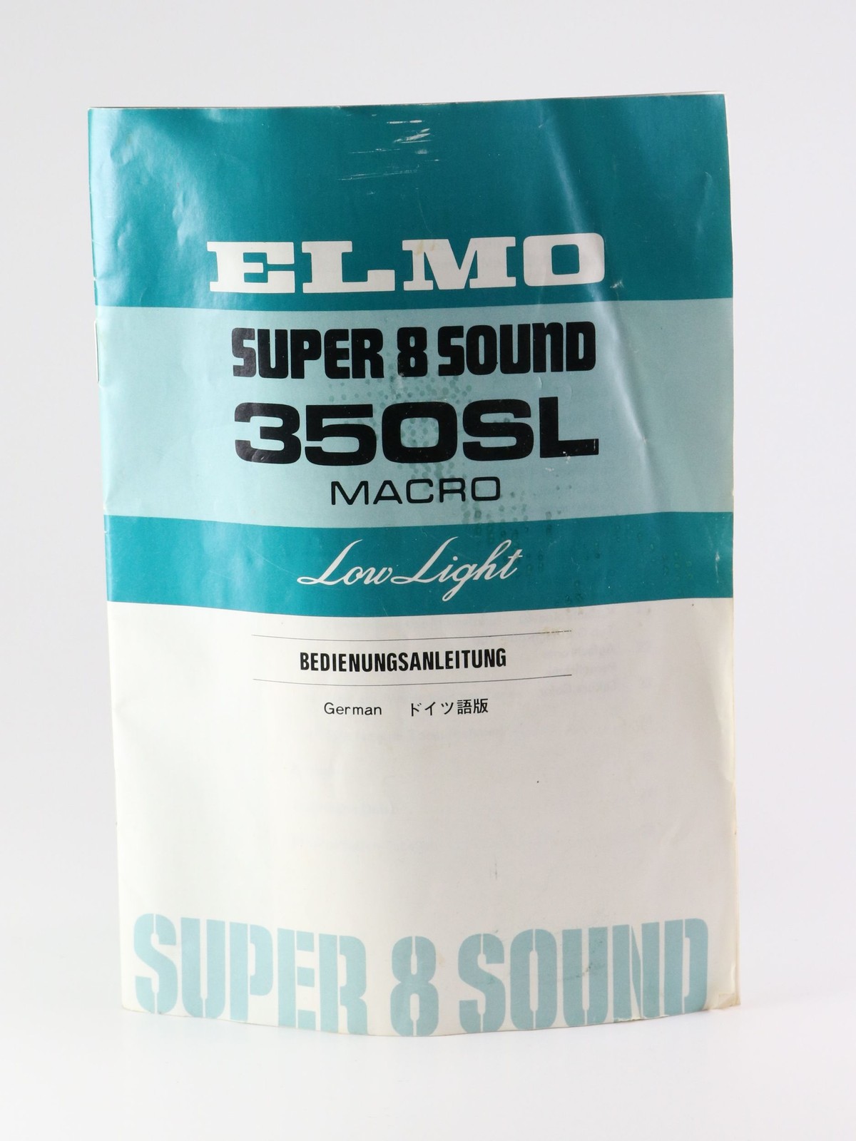 Elmo Super 8 Sound 350SL Macro Camera Manual Instruction