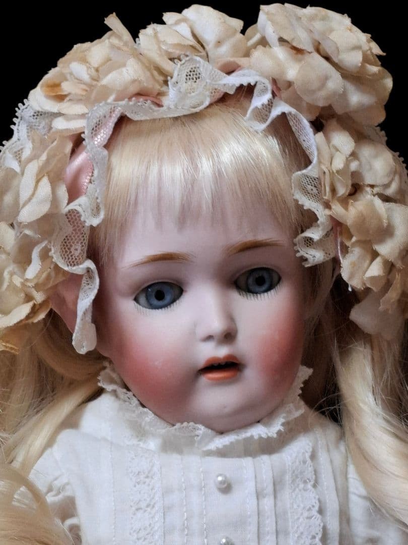 Bisque doll Kestner 171 Jumeau Mignonette French doll #QY0UVJ