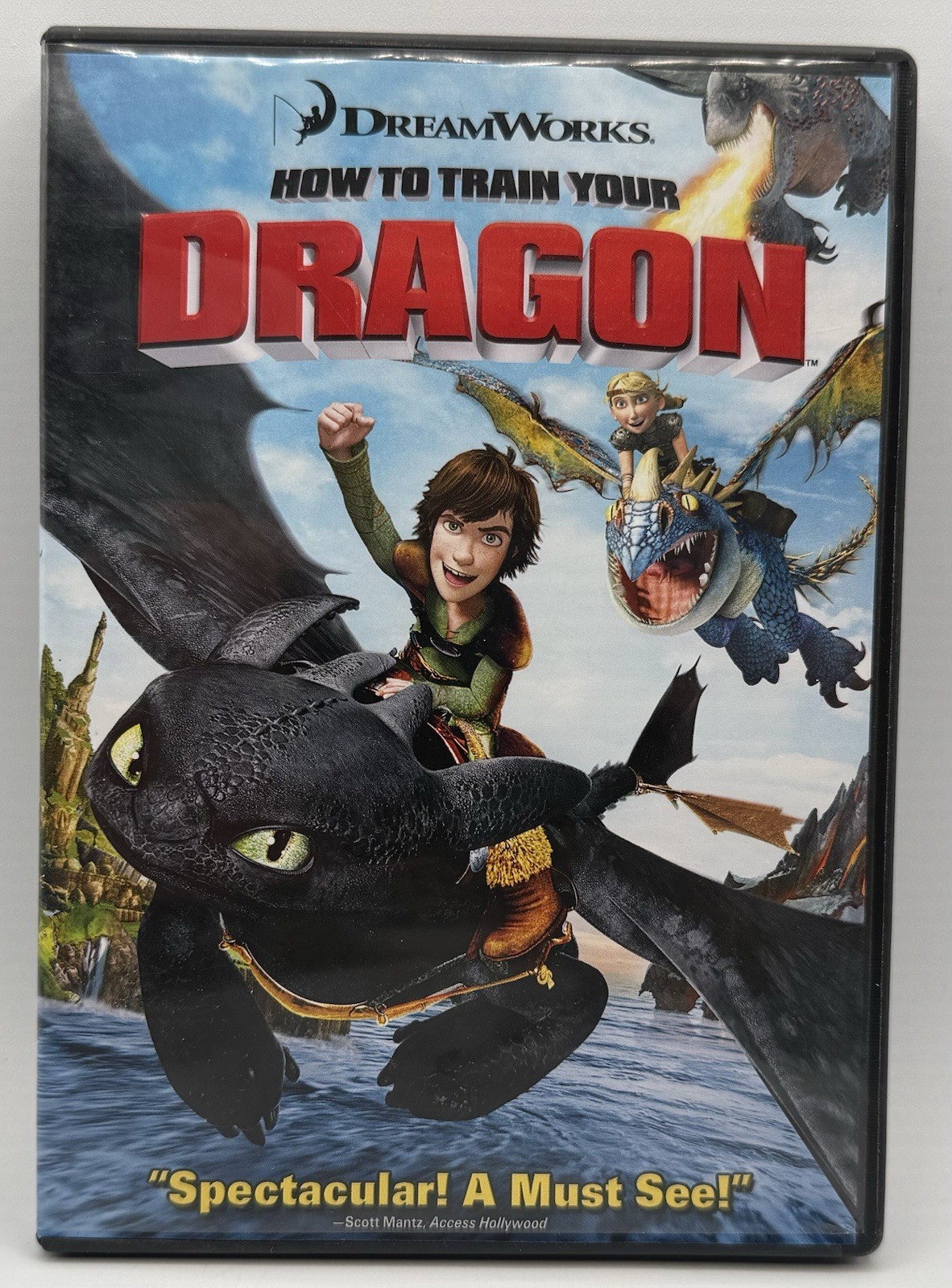 How To Train Your Dragon DVD Widescreen Animation DreamWorks