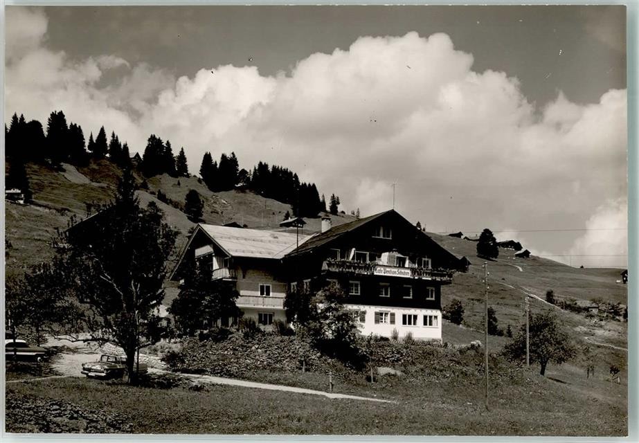 10695961 - Hirschegg photo original from archive of a postcard publisher hotel