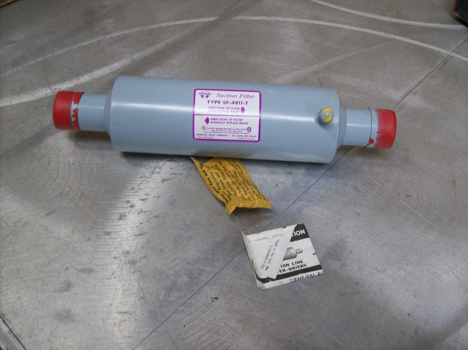 F16) Sporlan Suction Filter Drier SF4811-T