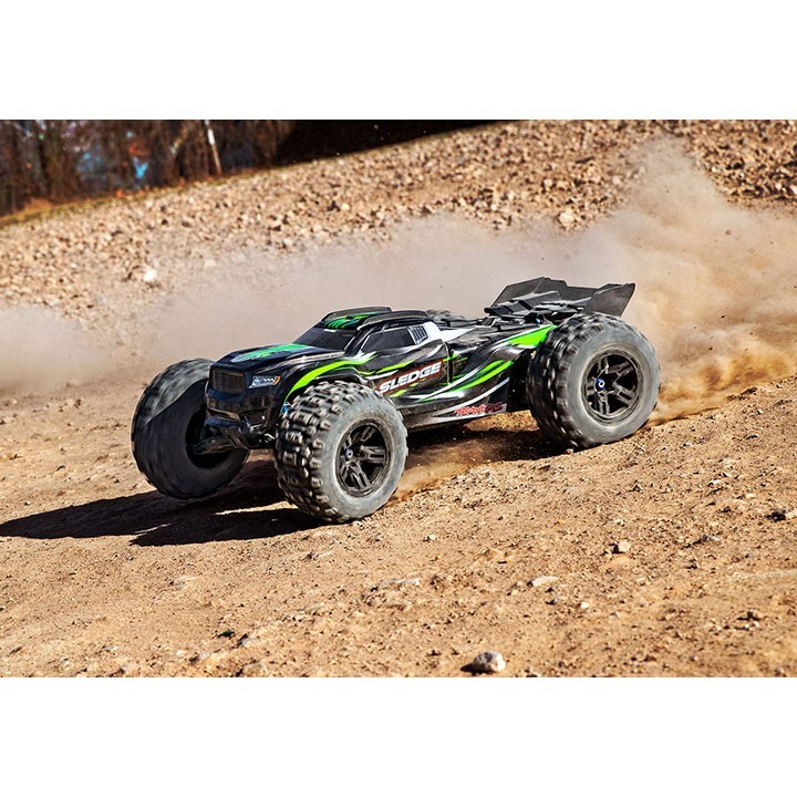 Traxxs #95076-4 1/8 Sledge,4wd brushless,TQi 2.4G - Not included Battery