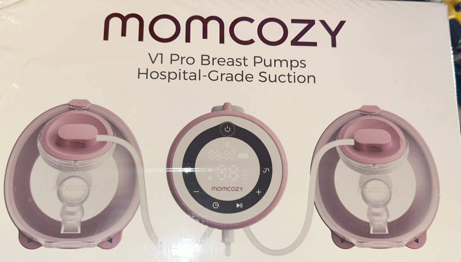 Momcozy V1 Pro Breast Pumps Hospital-Grade Suction Sealed