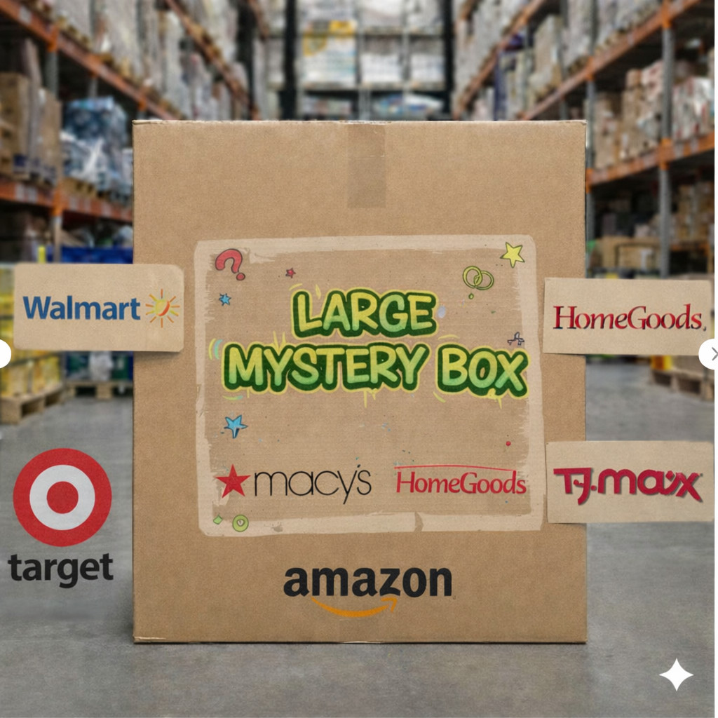 NEW Large Amazon & Target Mystery Box – General Merchandise Liquidation