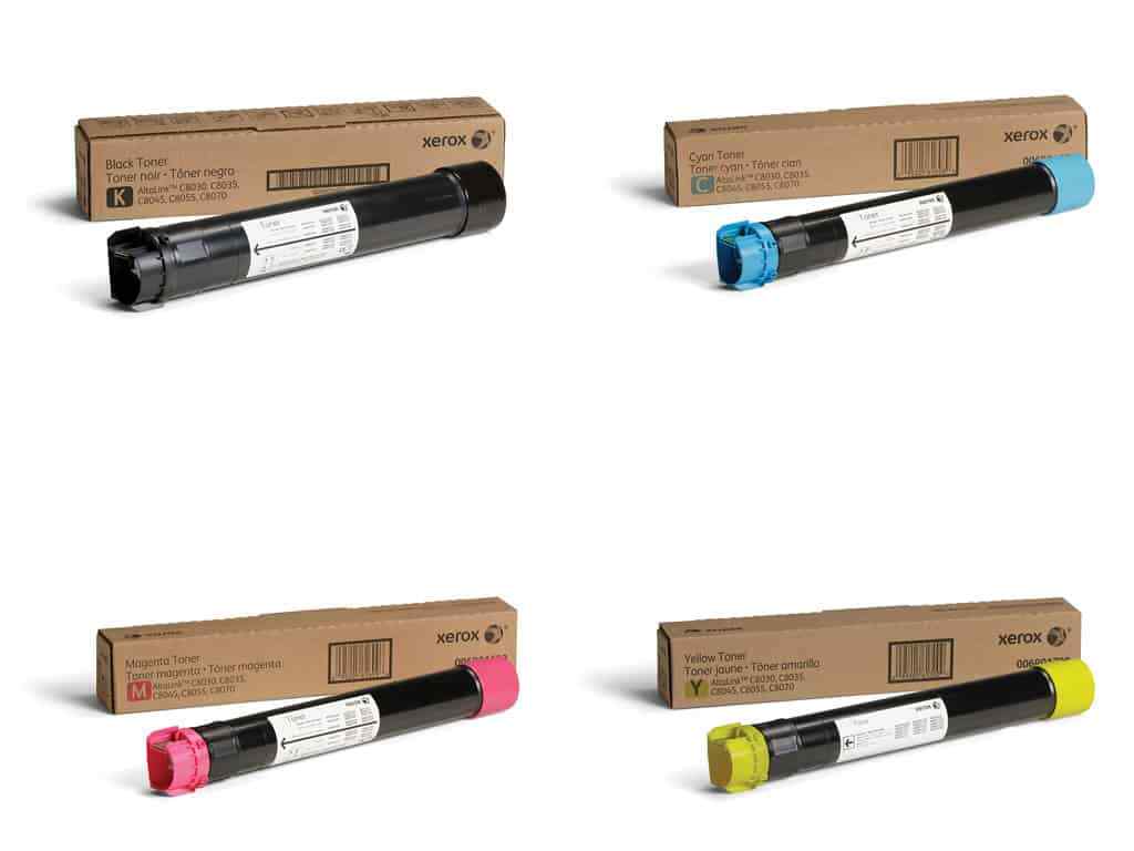 Xerox AltaLink C8030 toner cartridge set Yellow Magenta Cyan Black High Yield