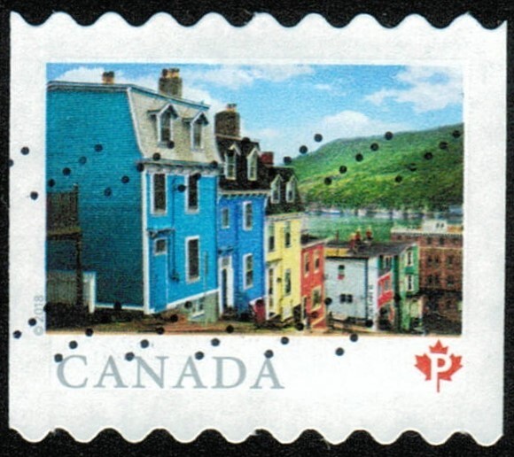 Canada sc#3062 From Far and Wide: St. John's, Newfoundland, from Coil, Used