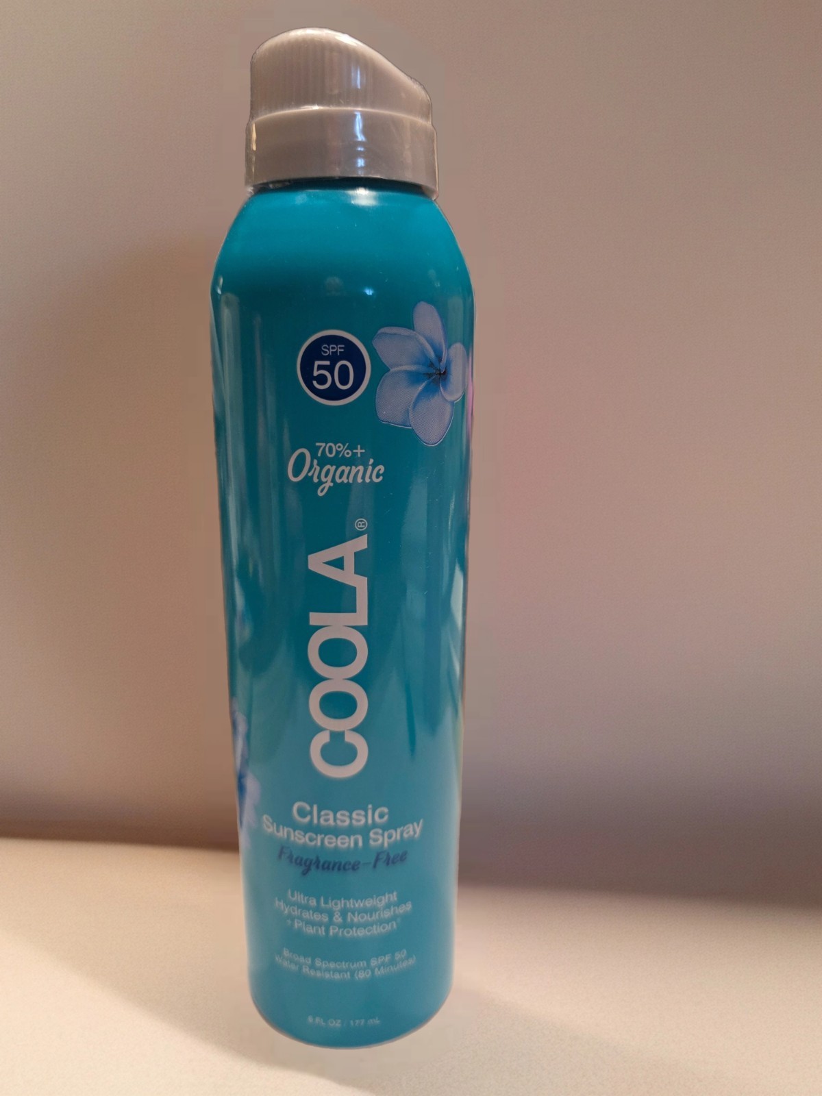 Coola Classic Body Organic Sunscreen Spray SPF 50 Fragrance Free