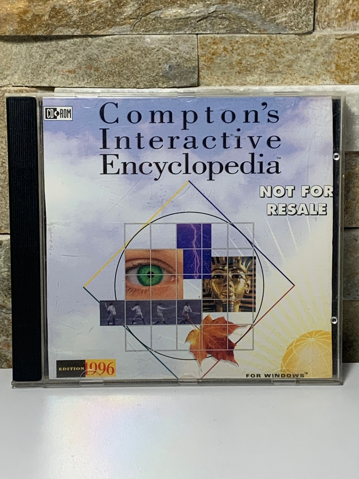 Comptons Interactive Encyclopedia 1996 CD ROM Windows Educational Reference
