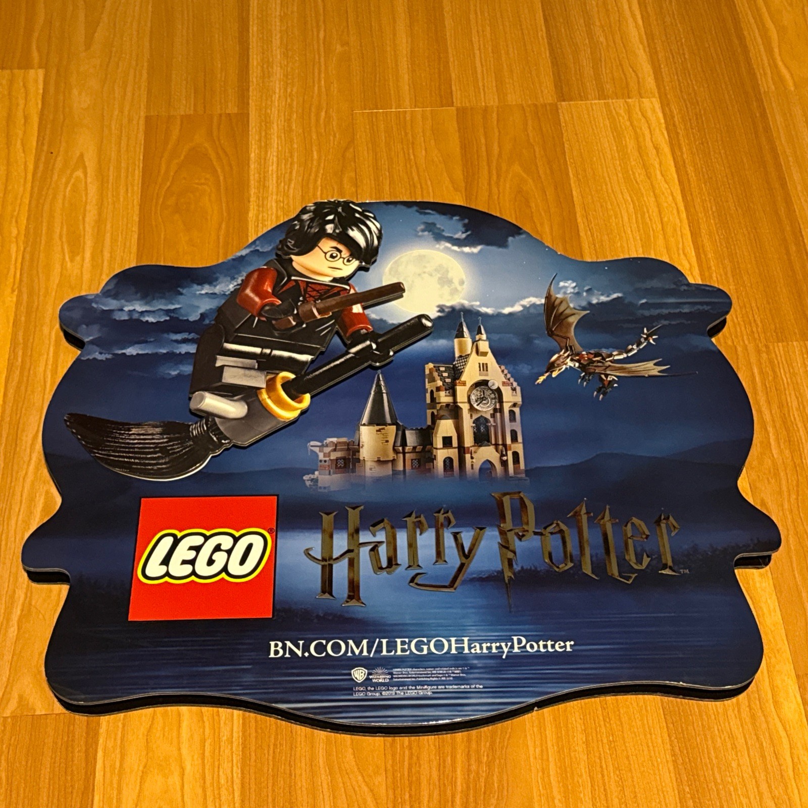 Lego Harry Potter Barnes And Noble (Store Display Poster) RARE DISPLAY