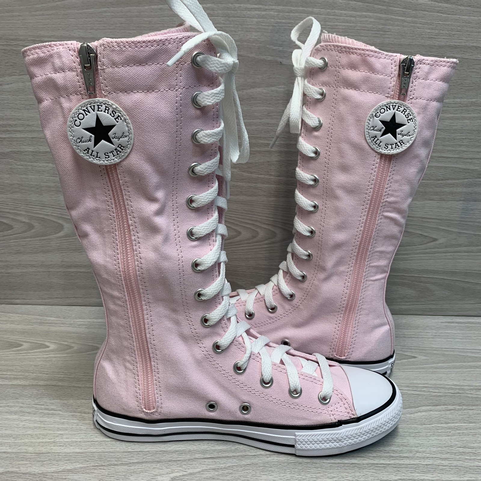 Converse Chuck Taylor All Star XX-Hi High Top Sneakers Shoes Youth Sz 3 Pink NEW