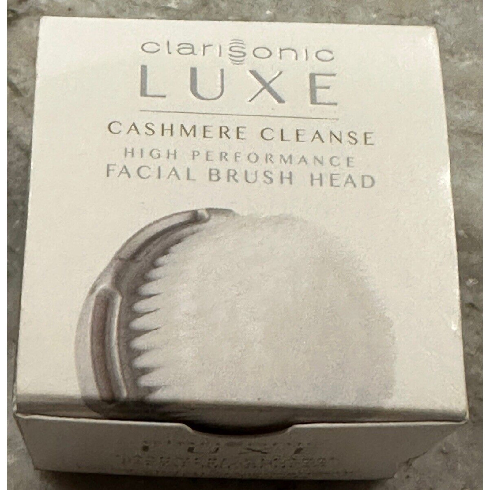 AUTHENTIC, NEW Clarisonic Luxe Cashmere Cleanse High Performance Brush Head