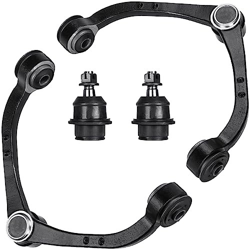 2WD 4WD Front Upper Control Arms with Lower Ball Joints Replacement for 2005