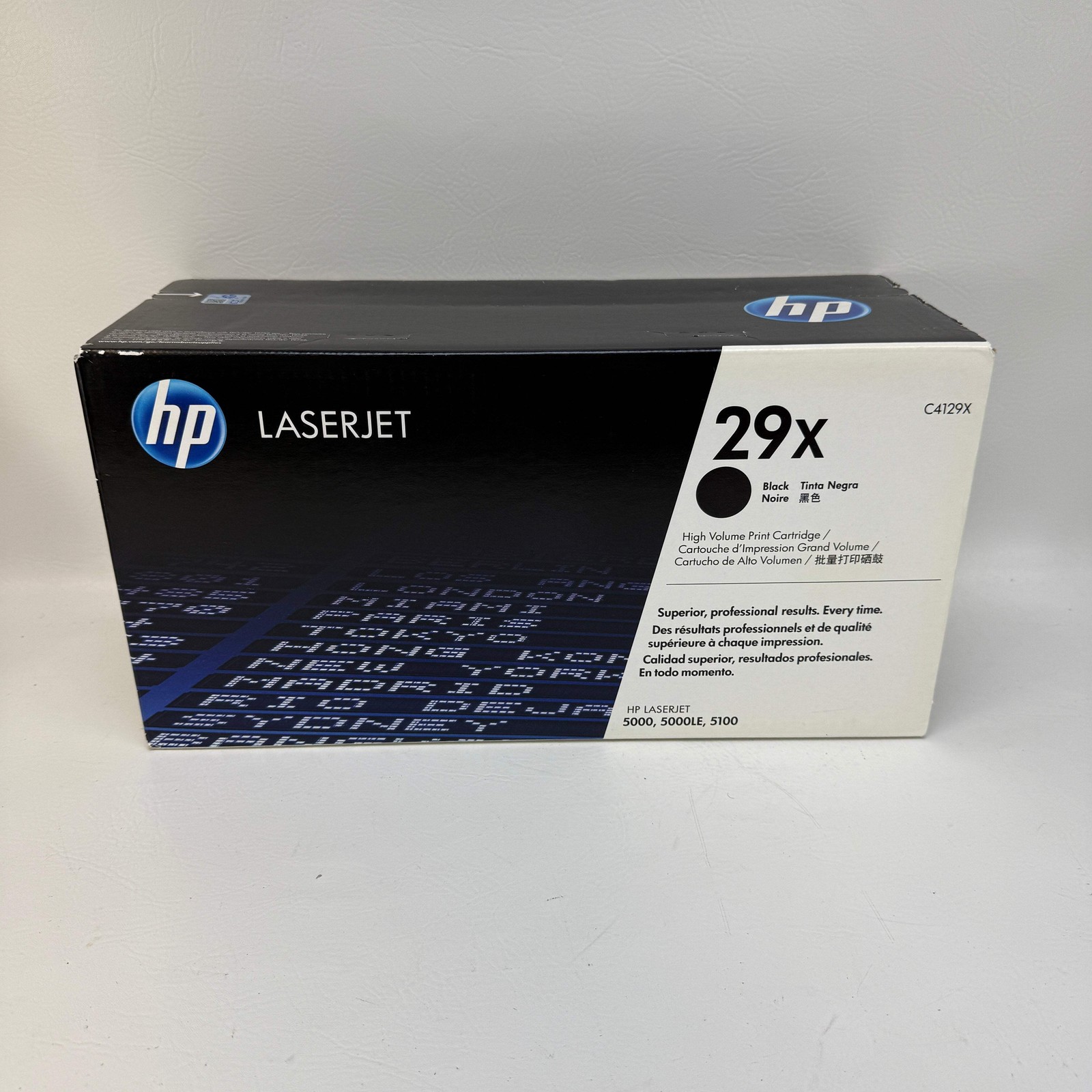 New HP 29X C4129X Black Toner Cartridge High Yield LaserJet