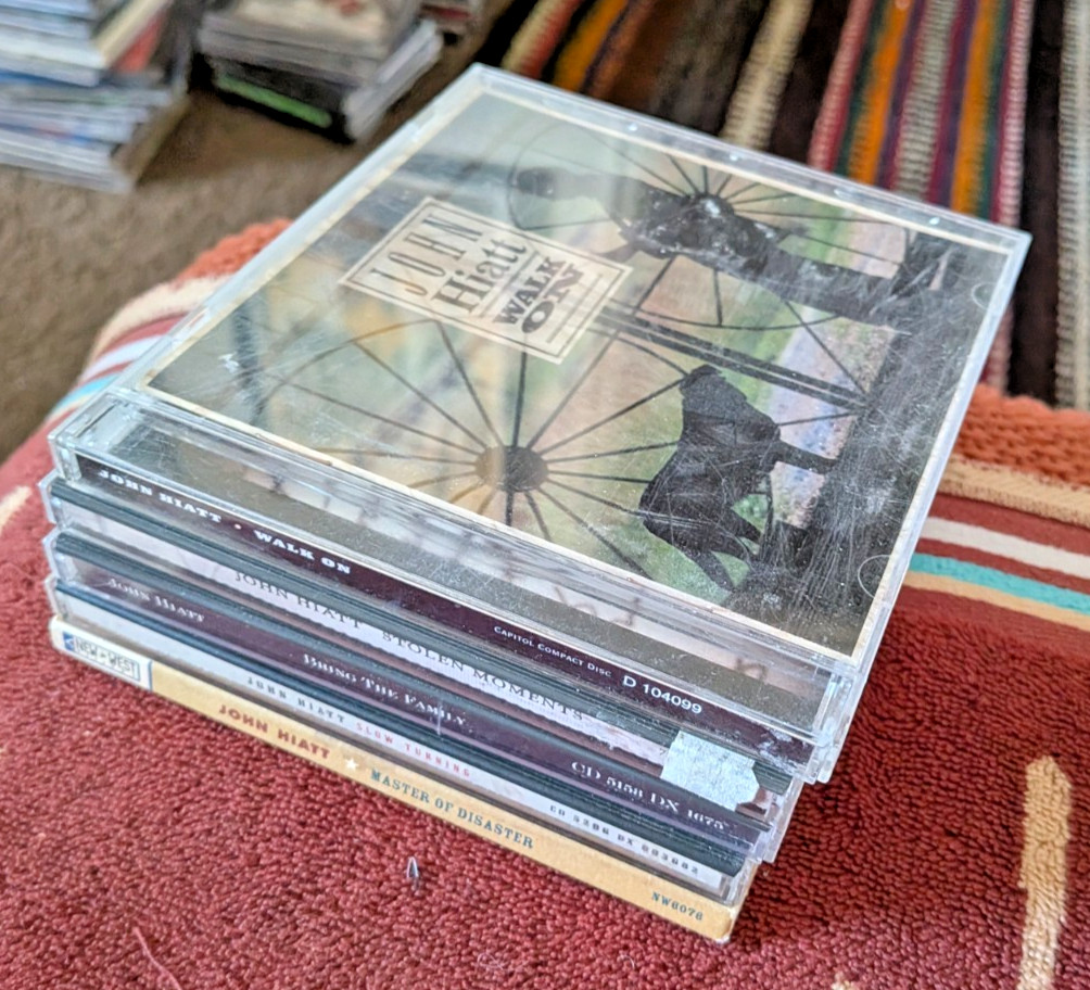 5 CD John Hiatt LOT Stolen/Walk On/Bring Family/Slow Turn/Master Disaster SACD