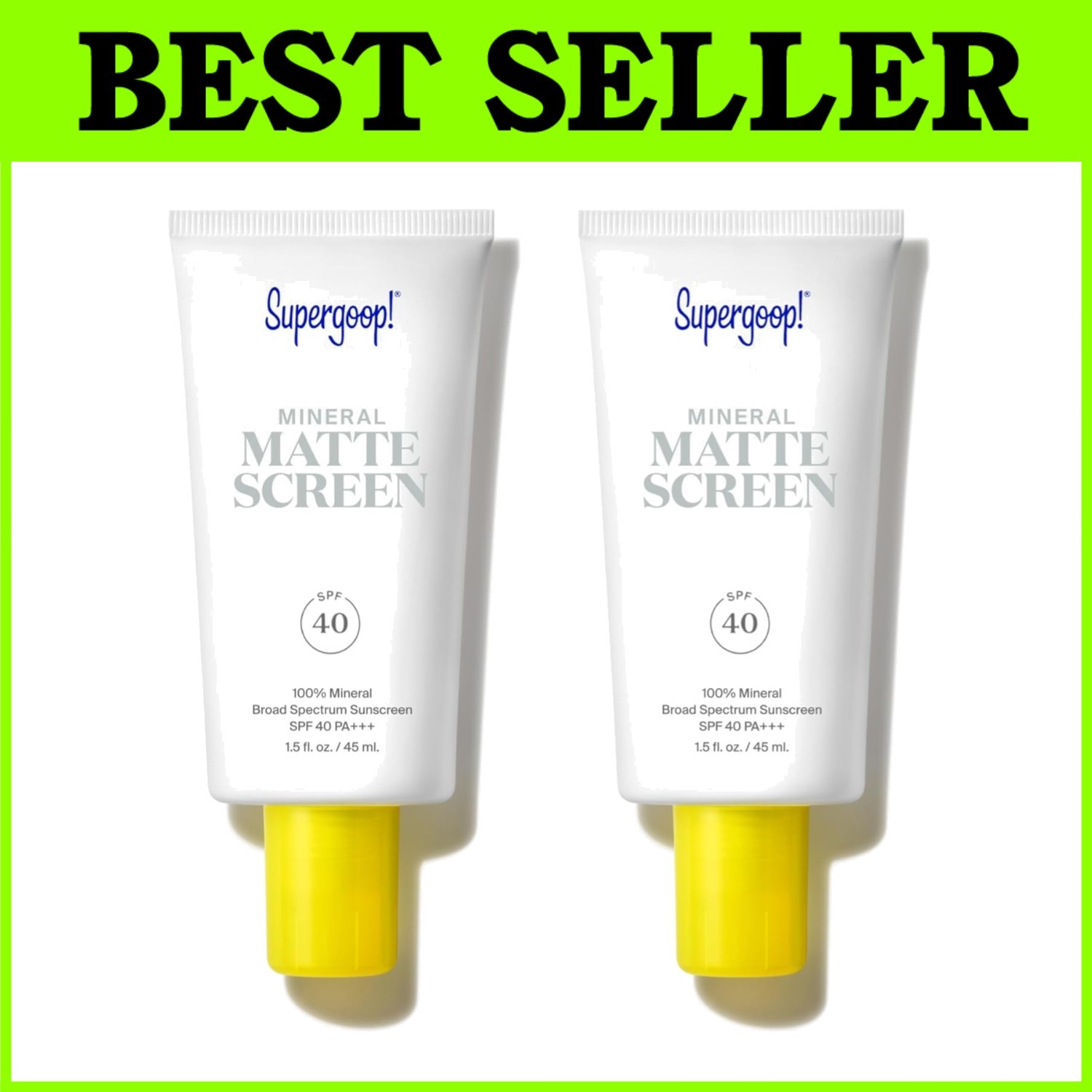 Mineral Mattescreen SPF 40 - Pore Minimizing Formula