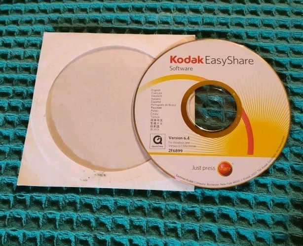 Kodak Easyshare Software Version 6.4(CD for Windows & Macintosh,6.0
