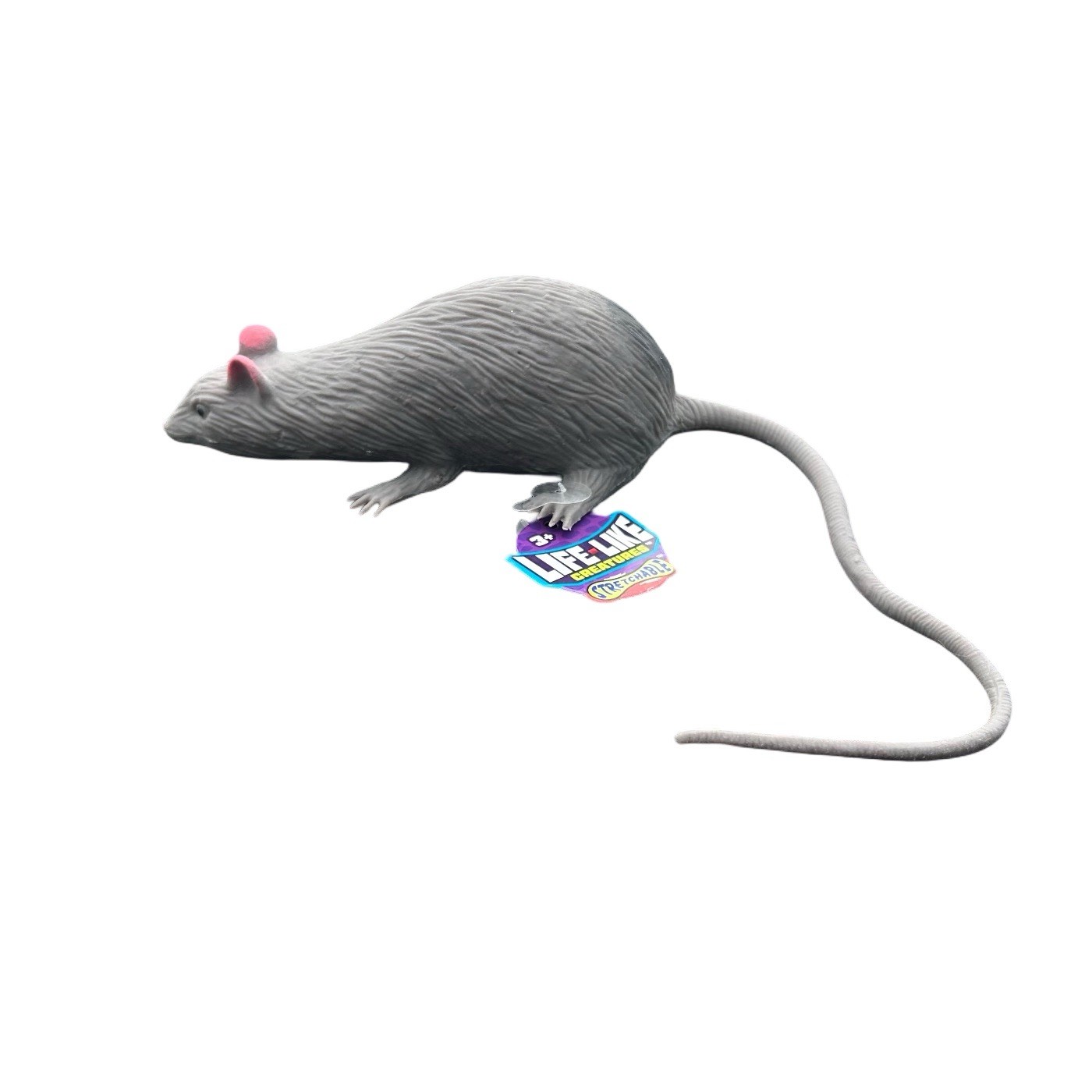 JA-RU Imperial 6” Rat Life Like Jiggly Foam Bead Filling Rubber Stretchy New