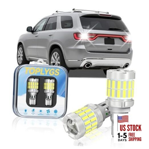 912 921 Bulb Fit Reverse Light Bulb, 6000K White, For Dodge 2011-2021 Durango