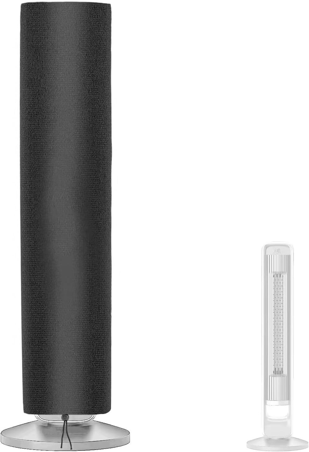 Tower Fan Cover, Waterproof & Dustproof, Black, 11.81"L X 11.81"W X 36.22"H, Flo