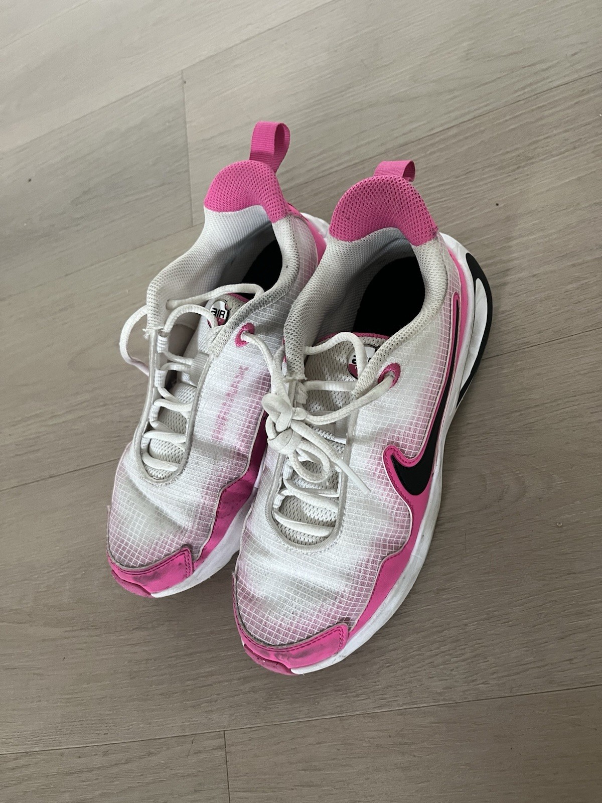 Nike Air Max Kids Sneakers White Pink Black