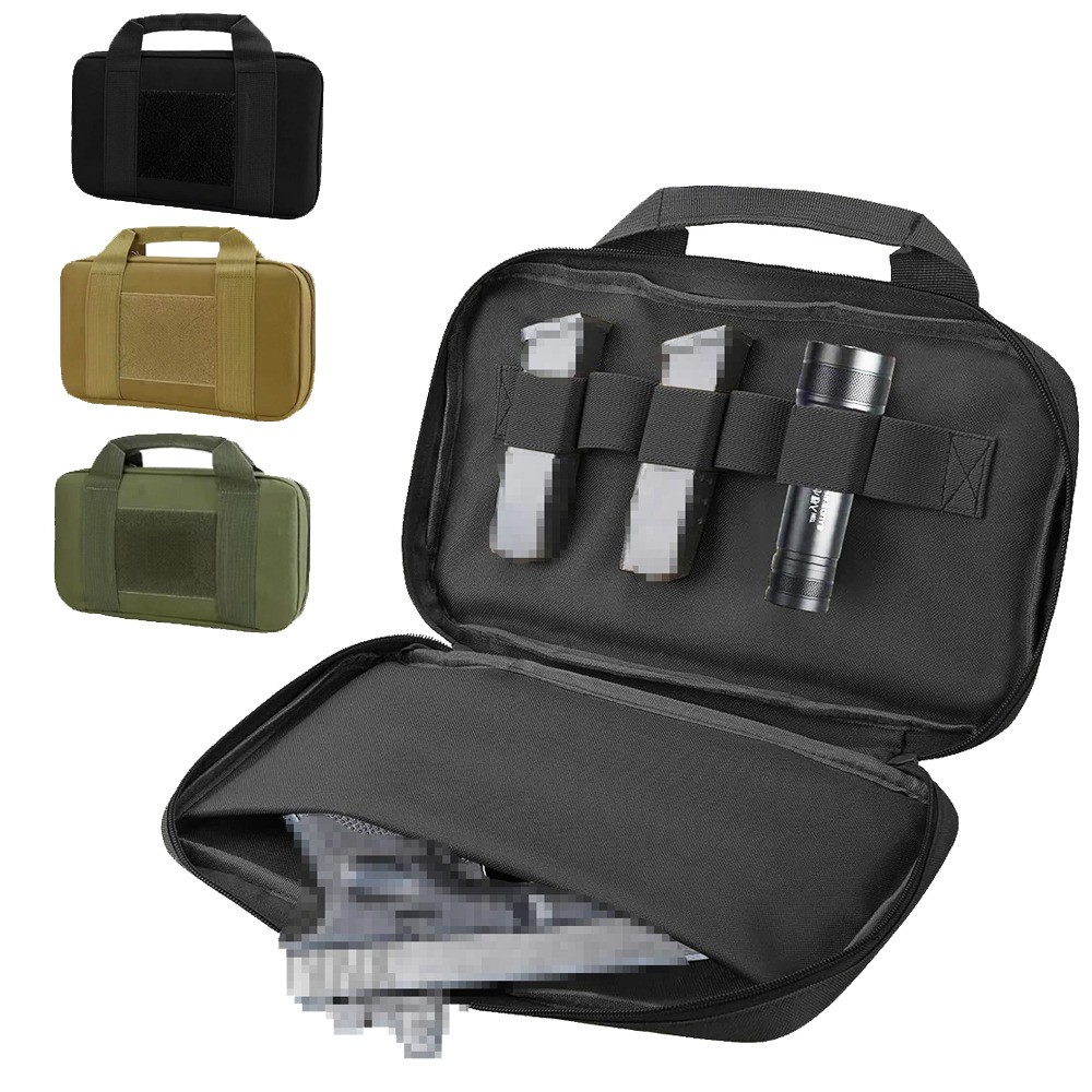 Tactical Hunting Soft Pistol Case for Handguns-Gun Bags Carrying Pistol Pouch