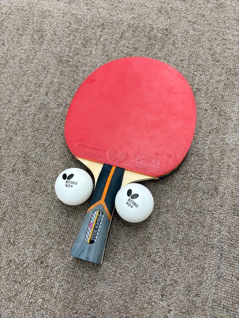 [Excellent Condition] Butterfly STAYER3000 Table Tennis Racket, Genuine