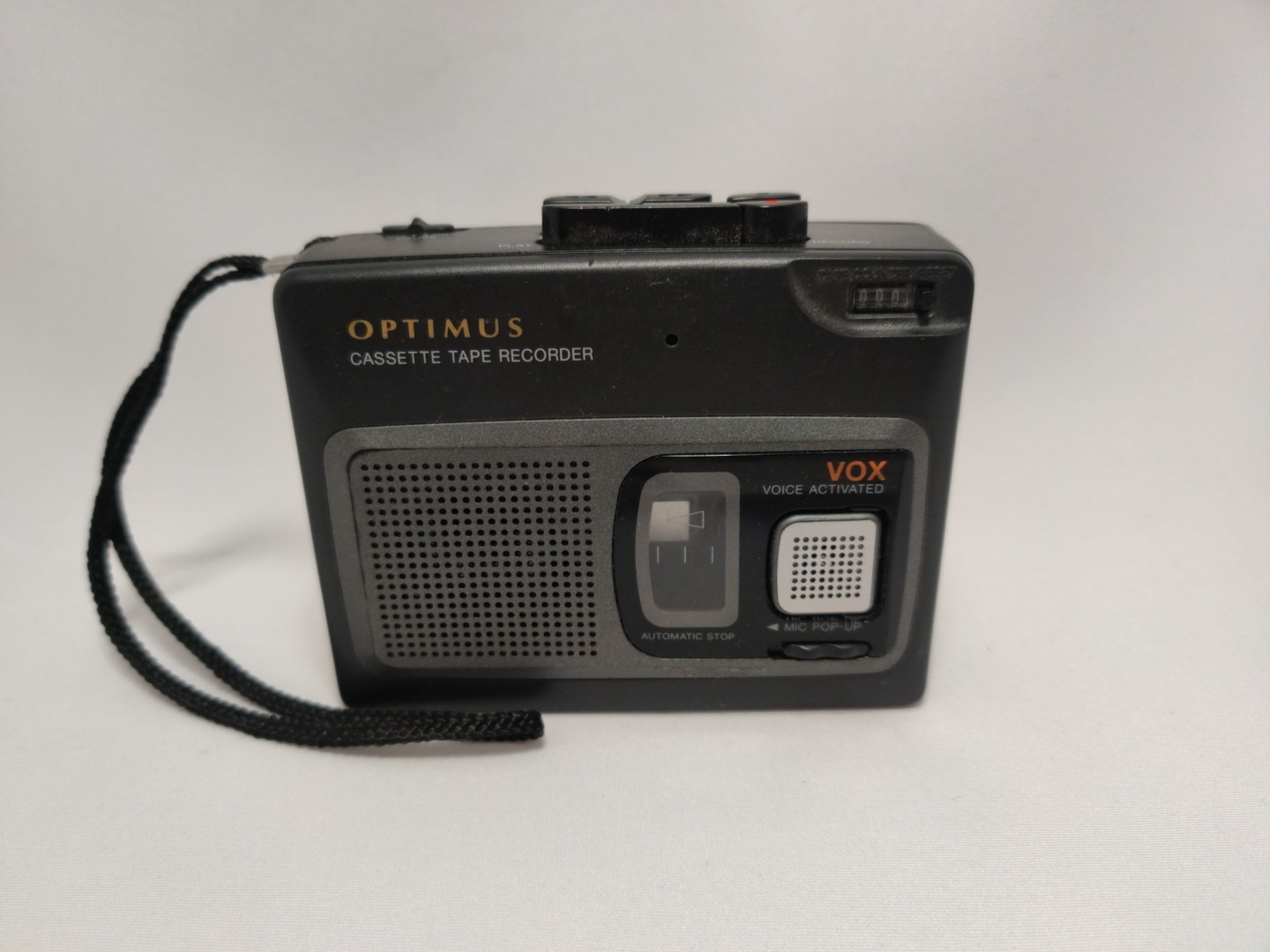 Optimus CTR-115 VOX Cassette Tape Recorder Cat No 14-1121