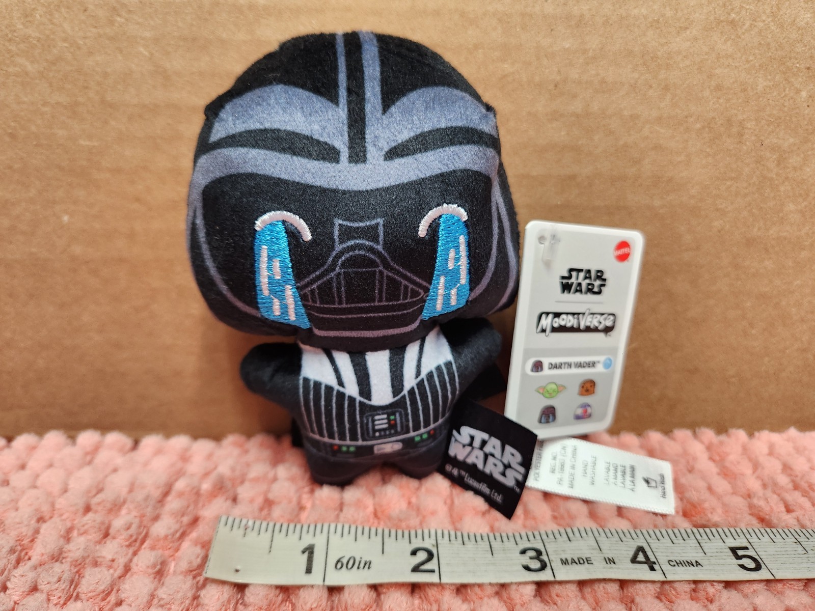 Disney Star Wars Moodiverse Series 3 "Darth Vader" Mini Plush 4.5" Darth Vader