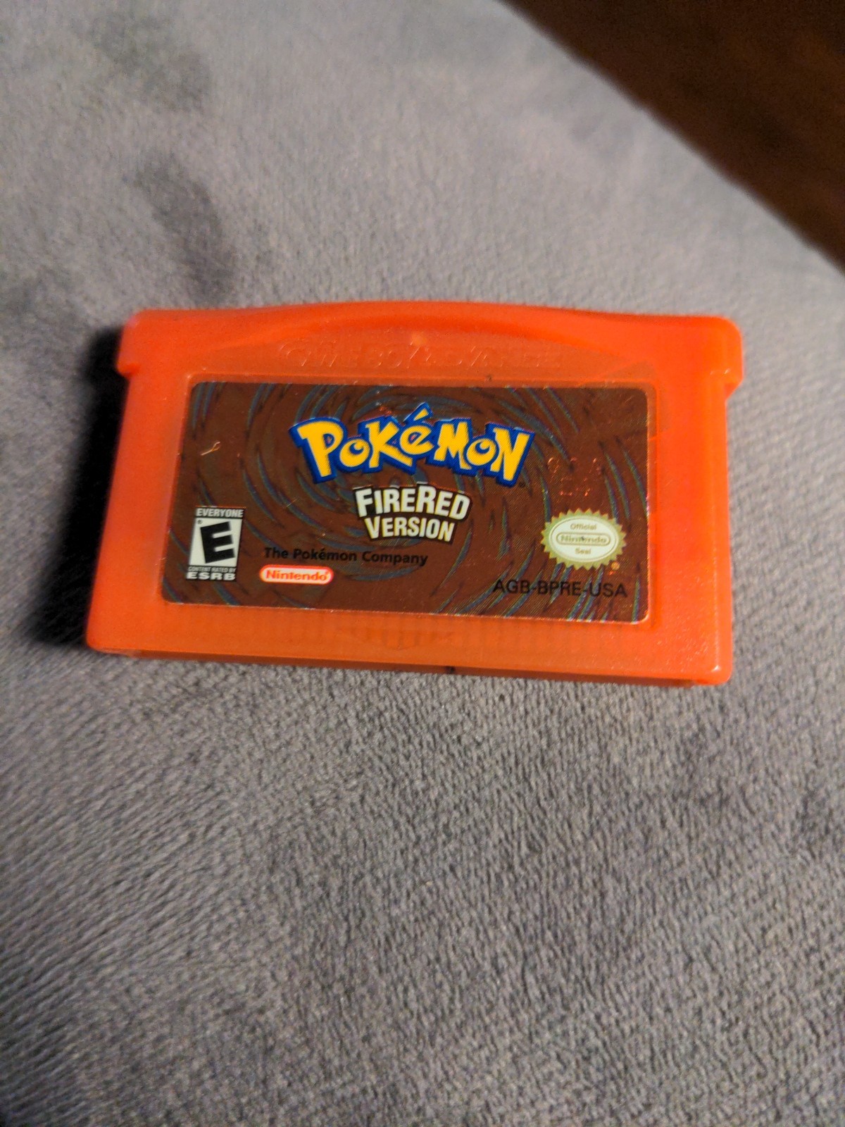 Pokemon FireRed Version Game Boy Advance Game