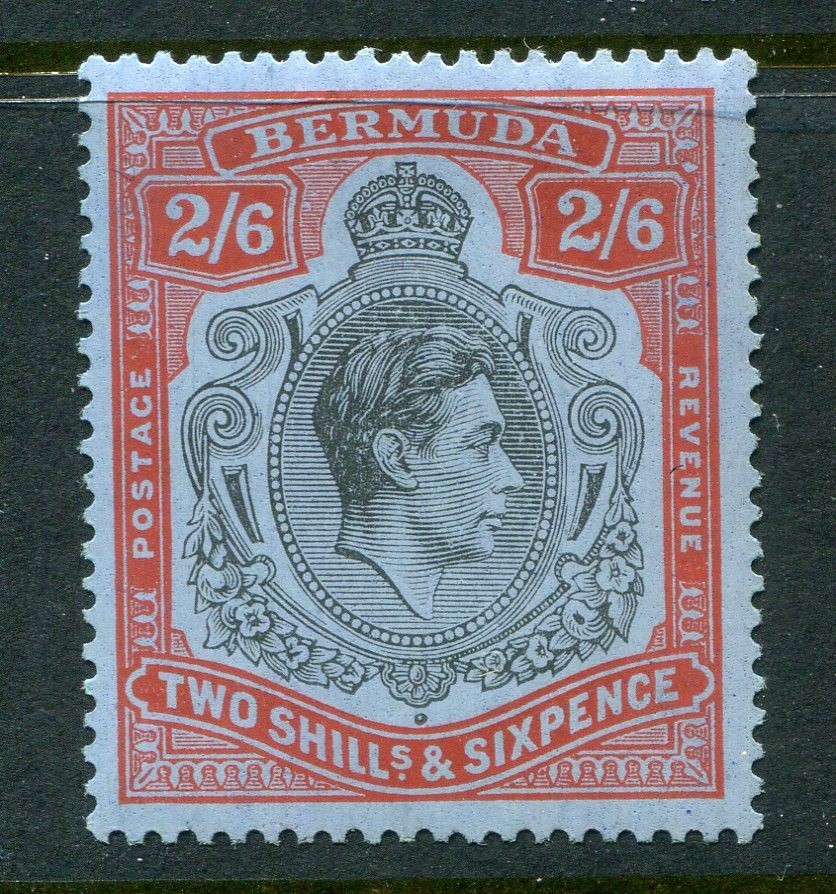 Bermuda #124 George VI 2 Sh. 6 P. [Mint Hinged] 